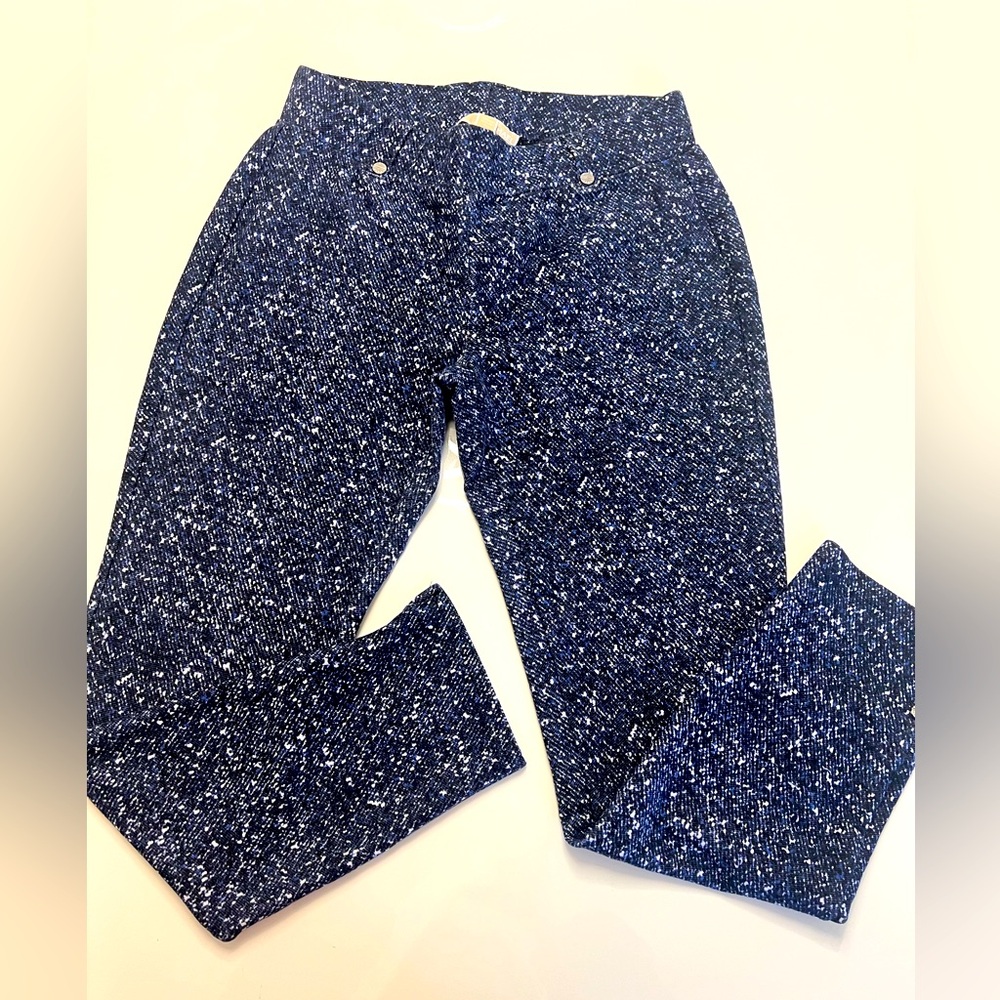 Michael Kors Blue and White Garment. Used in good condition Size S